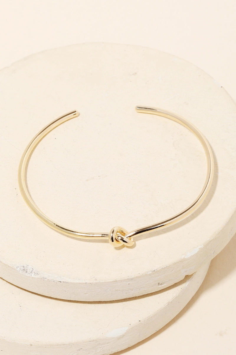 Tie the Knot Gold Bracelet Jewelry