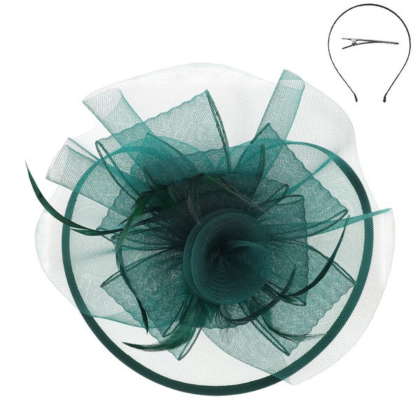 Emerald Green Fascinator