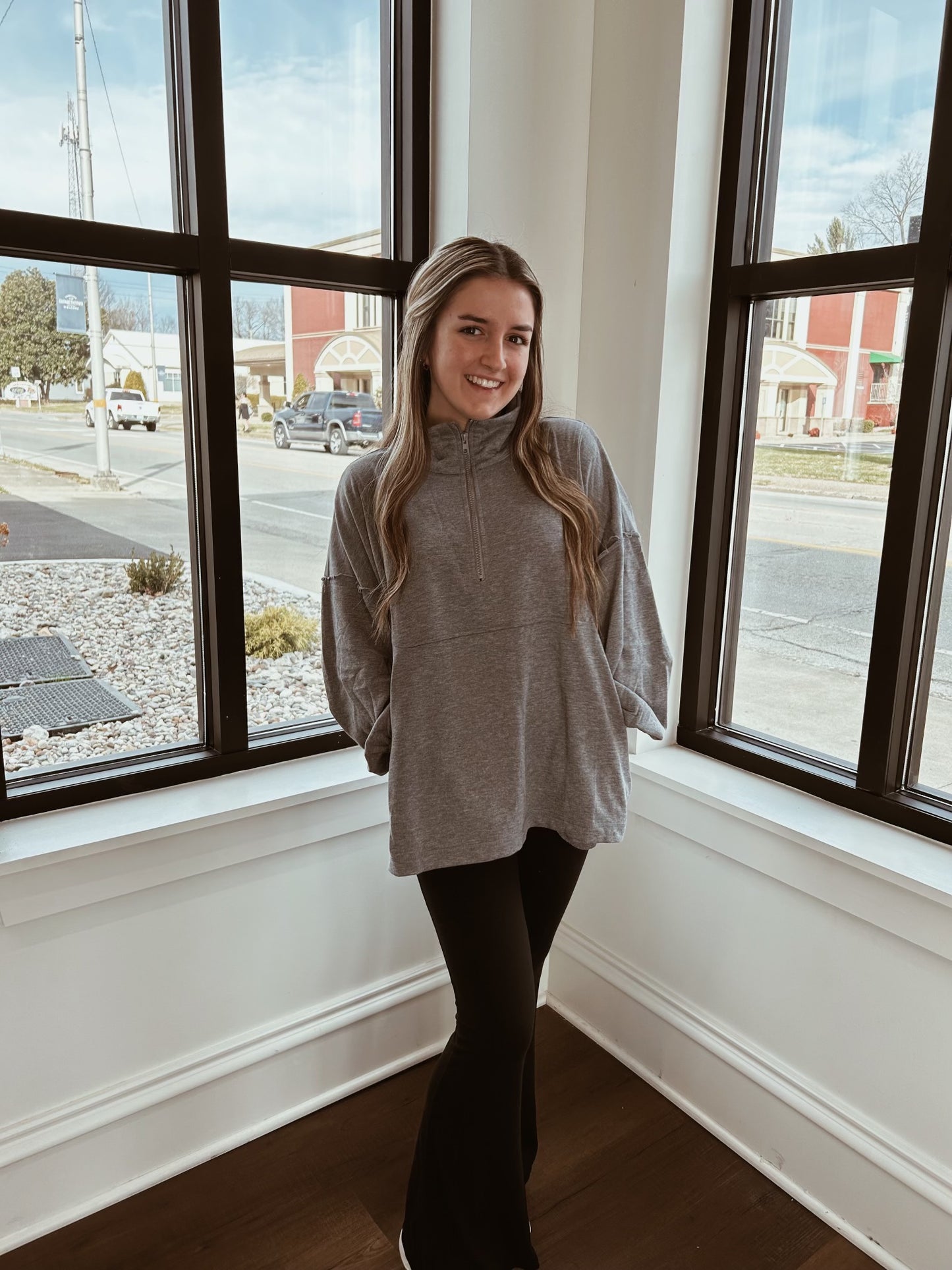 Elsa Pullover Charcoal SALE