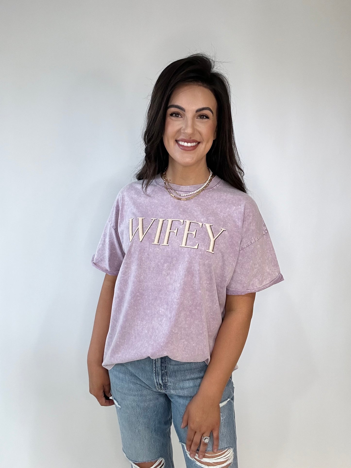 WIFEY Puff Graphic Tee