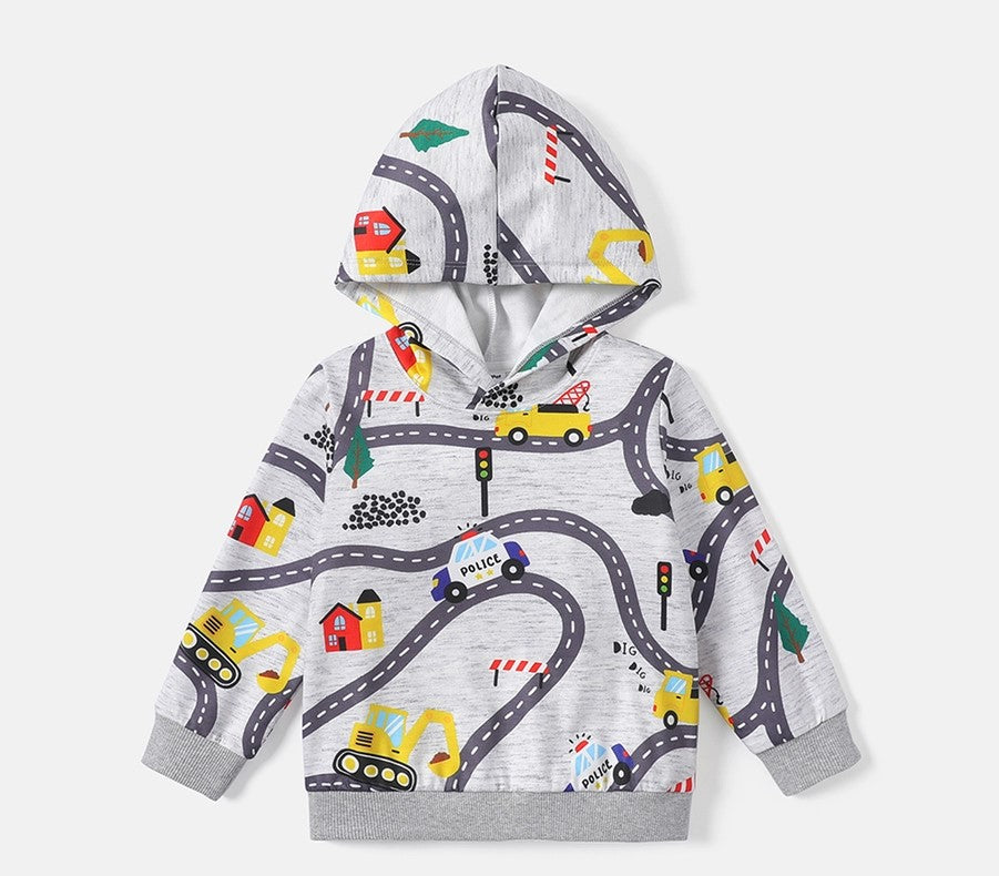 Construction Vehicle Sweatshirt