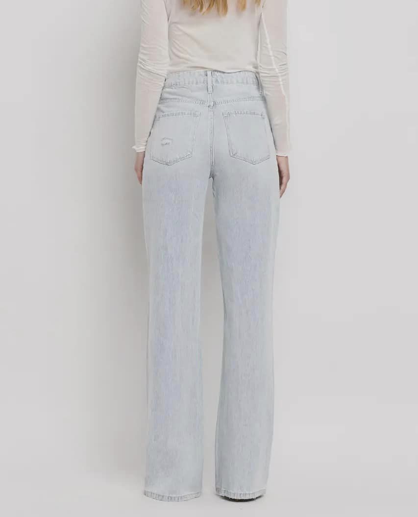 Vintage High Rise Flare Jeans