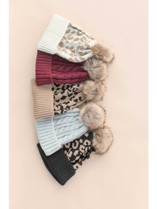 Leopard Beanie SALE