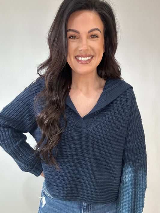 The Navy Sweater