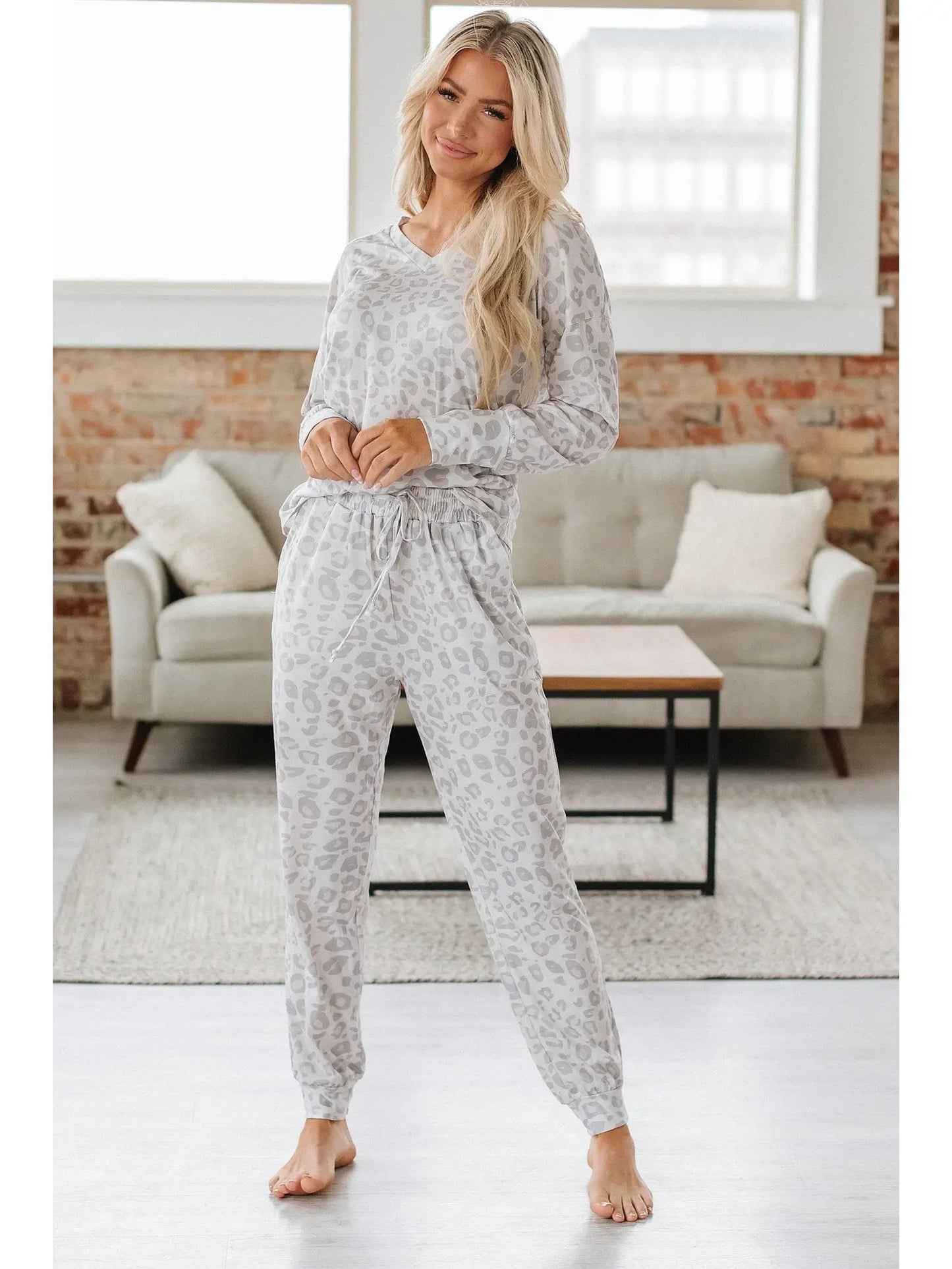 Cheetah Lounge Set