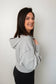 Avery Mineral Wash Gray Zip Hoodie