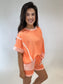 Caroline Set - Orange/Coral