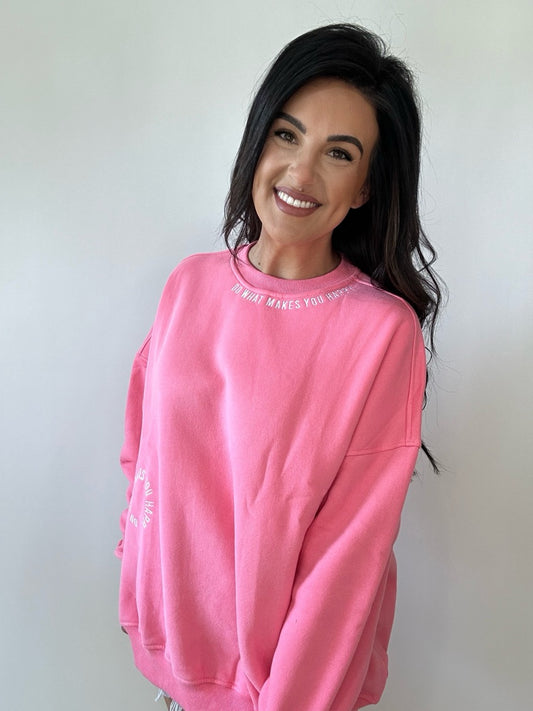 Do What Makes You Happy Crewneck