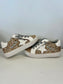 Gold Glitter Star Toddler Girls Sneaker