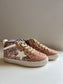 High Top Rosegold Toddler Sneakers