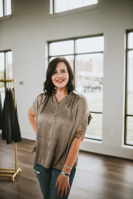 Anna Button Down