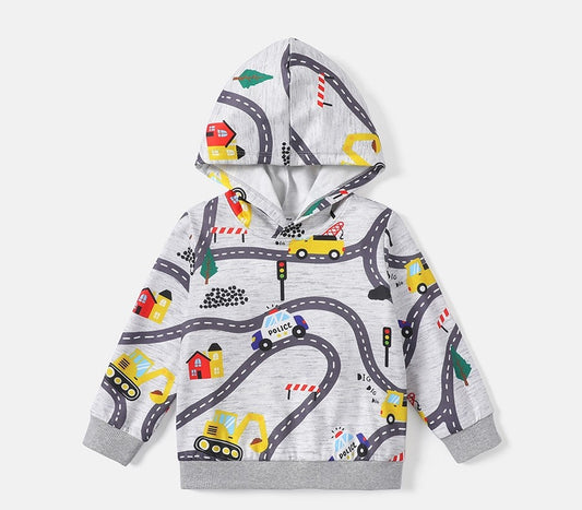 Construction Vehicle Sweatshirt
