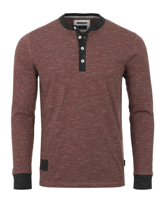 Luke Washed Long Sleeve Henley