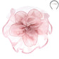 Dusty Rose Mesh Fascinator